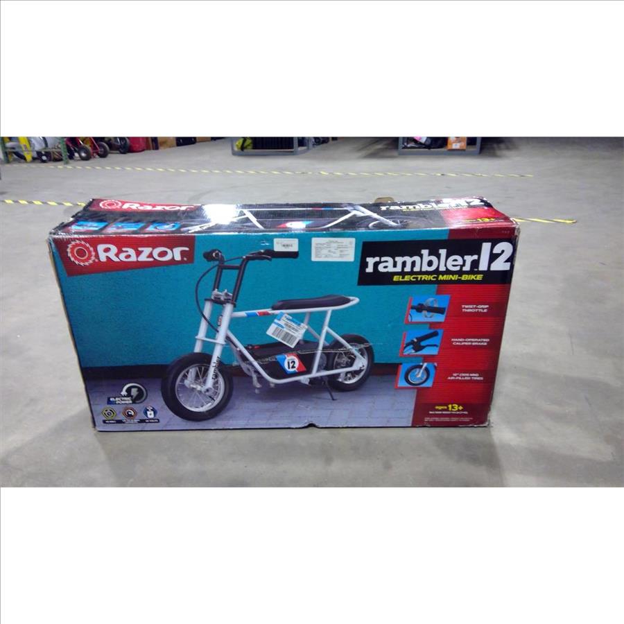 Razor Rambler 12 Electric MiniBike Property Room