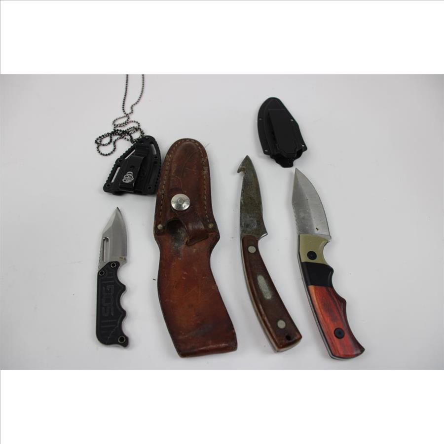 Reapr, SOG Instinct Mini, Schrade Old Timer, And More, Bulk Knives, 8 Pieces