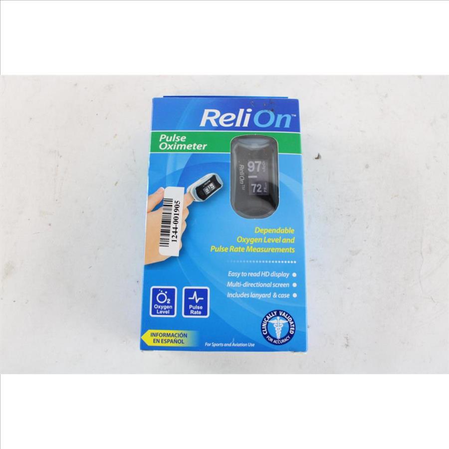 ReliOn Pulse Oximeter Property Room