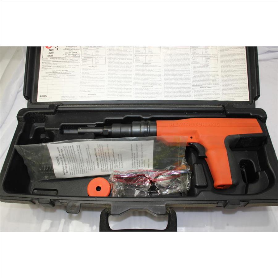 Remington Powder Actuated Tool Property Room