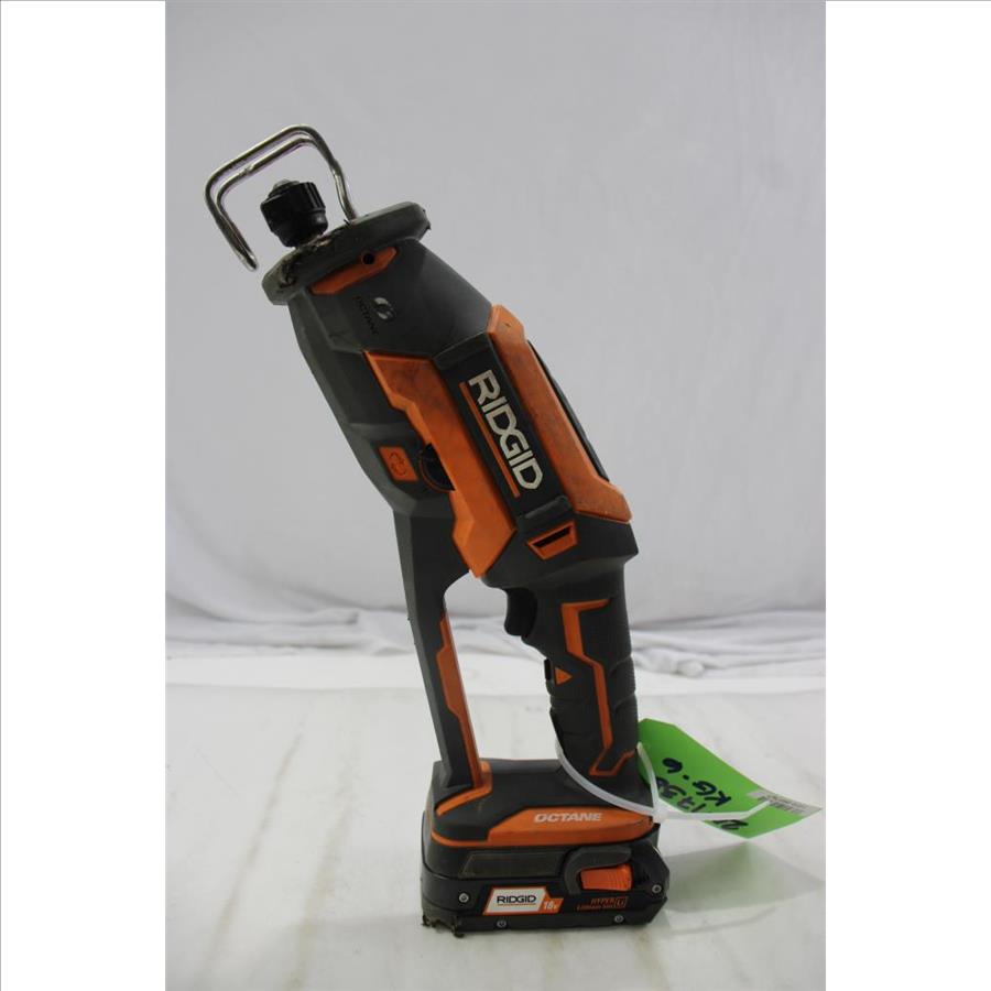 Ridgid 18V Octane Cordless Brushless OneHanded Reciprocating Saw