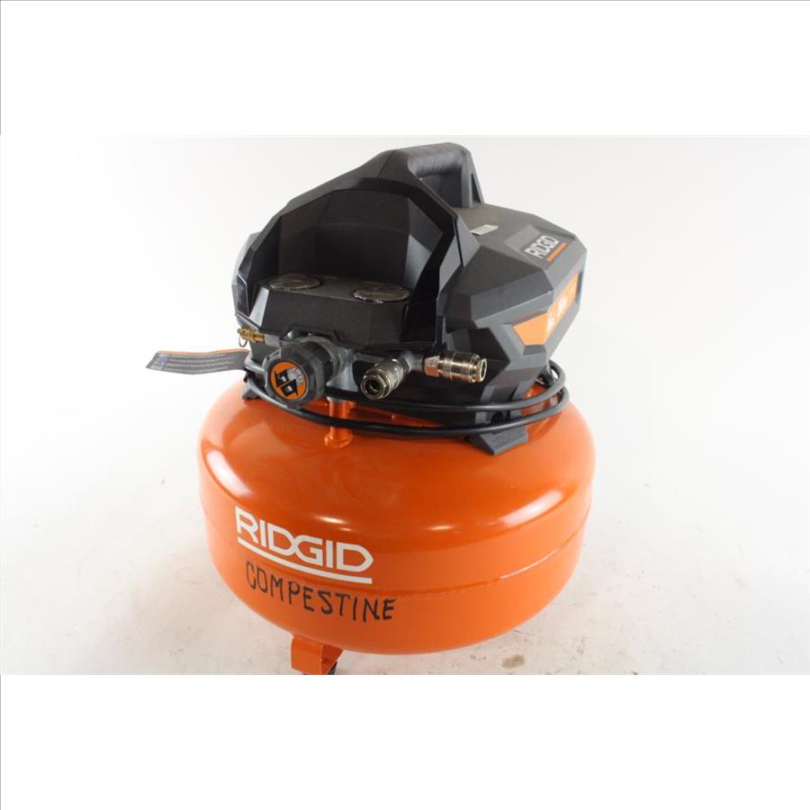 Ridgid Portable Electric Pancake Air Compressor Property Room