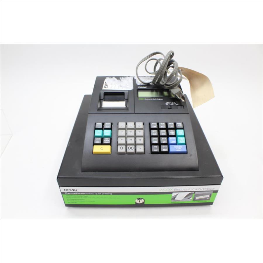 Royal 210DX Electronic Cash Register Property Room
