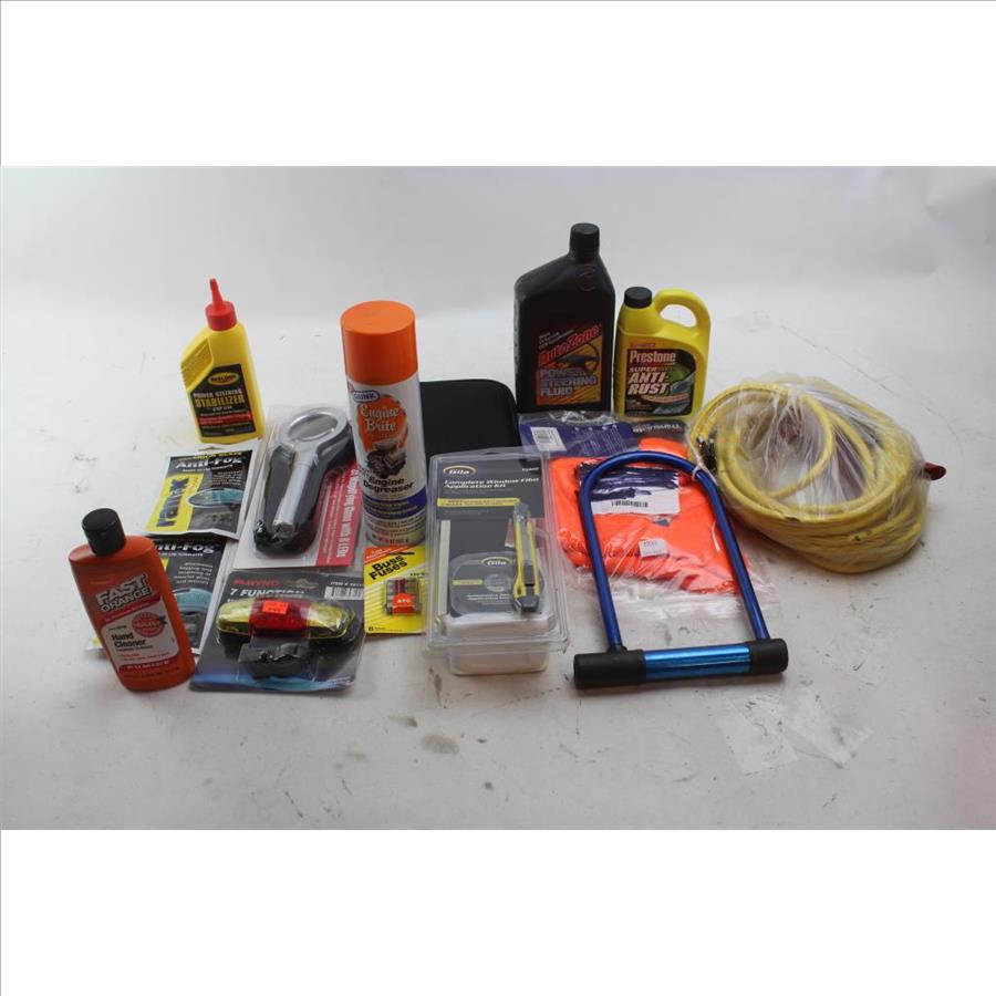 Ryno Function Warning Light, Gila Window Film Application Kit, Car