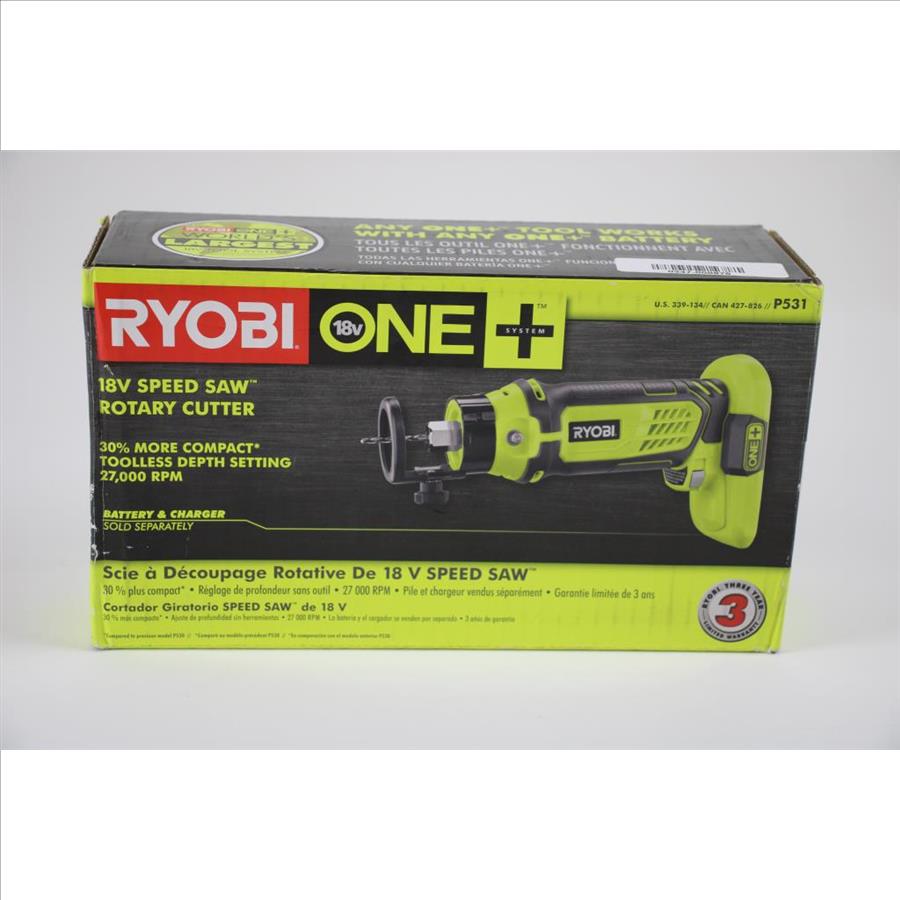 Ryobi 18v Speed Saw Rotary Cutter Property Room