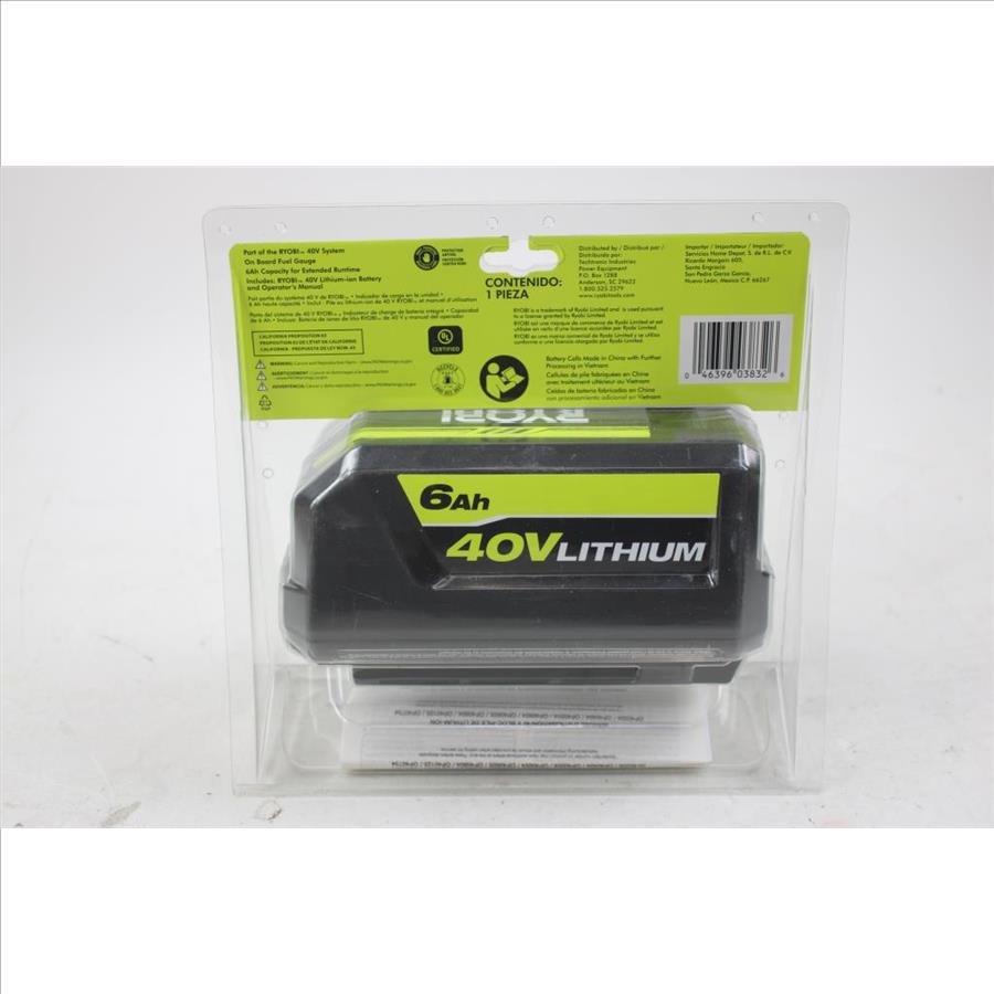 Ryobi Battery 6Ah Extended Runtime