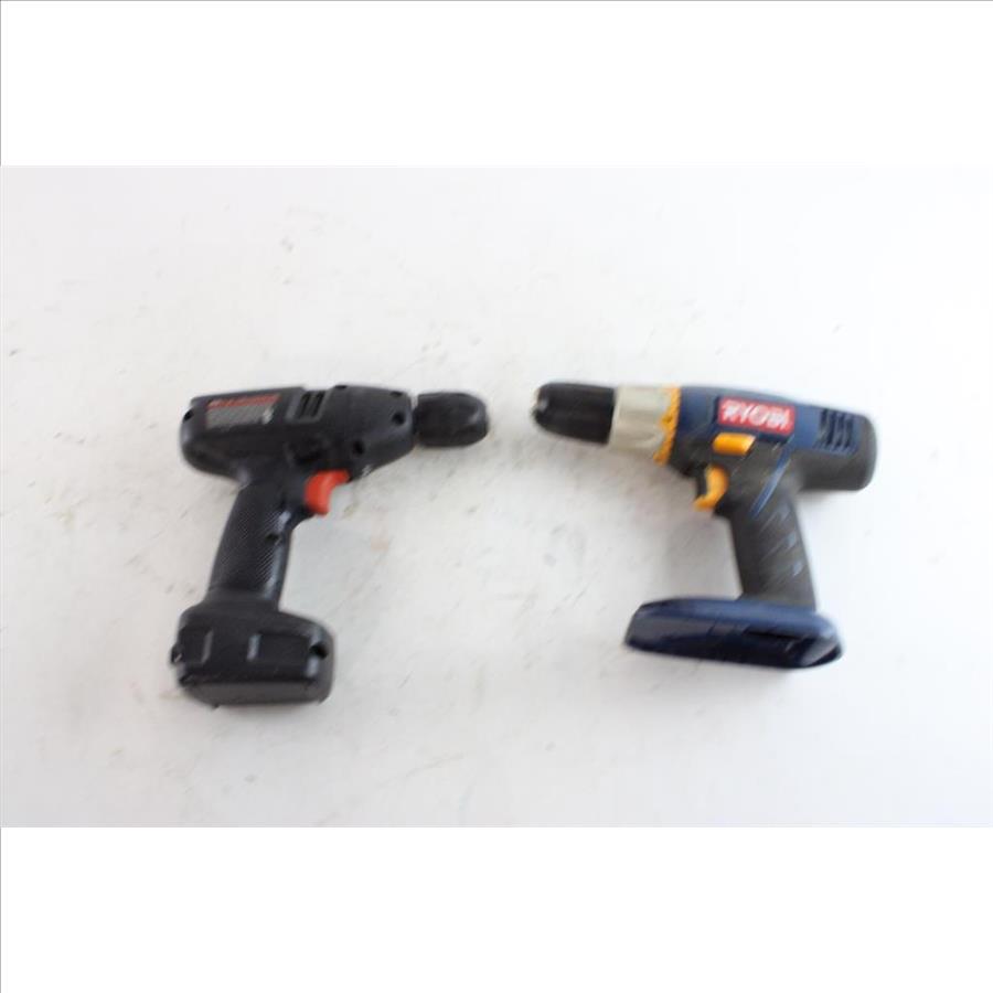 Ryobi Cordless Drill, Socket Set & More, 5+ Pieces Property Room