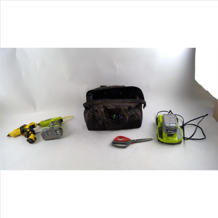 Ryobi Glue Gun Aand More 10+ Pieces