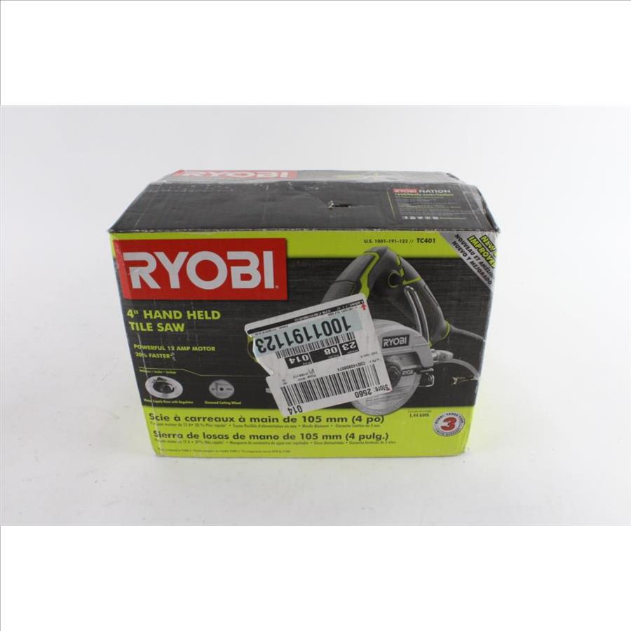 Ryobi Handheld Tile Saw Property Room