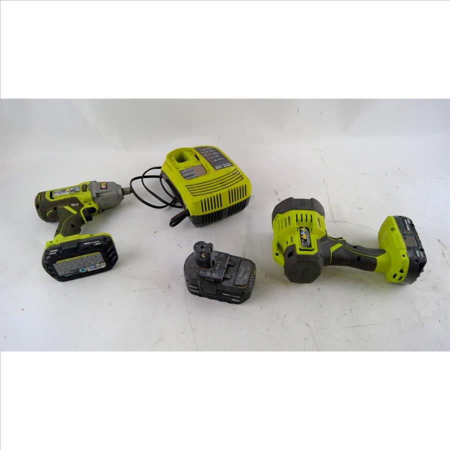 Ryobi Impact And More 3 Pieces