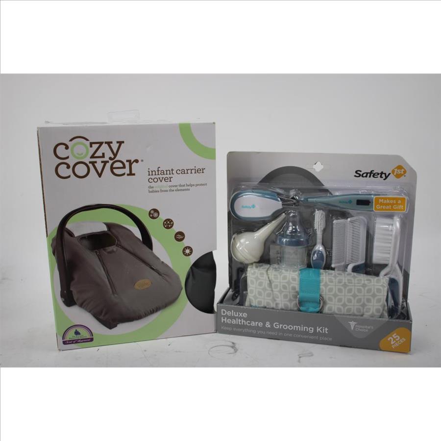 Safety 1st Deluxe Healthcare & Grooming Kit And More Baby Items, 3
