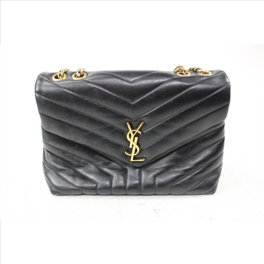 Saint Laurent Quilted Shoulder Bag - Doublechecked By Entrupy