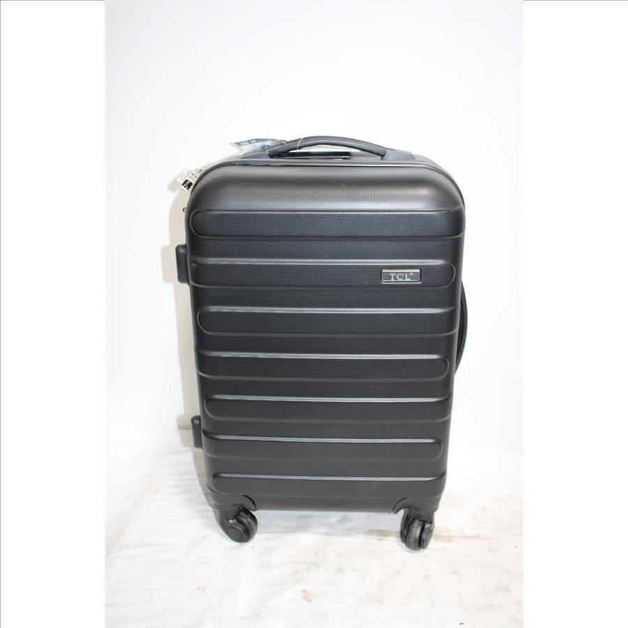 Samsonite Yates DLX 4Wheel Hardshell Rolling Suitcase, Black