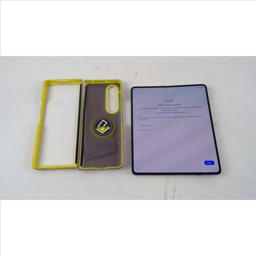 Samsung Fold, Google Account Locked, Sold For Parts