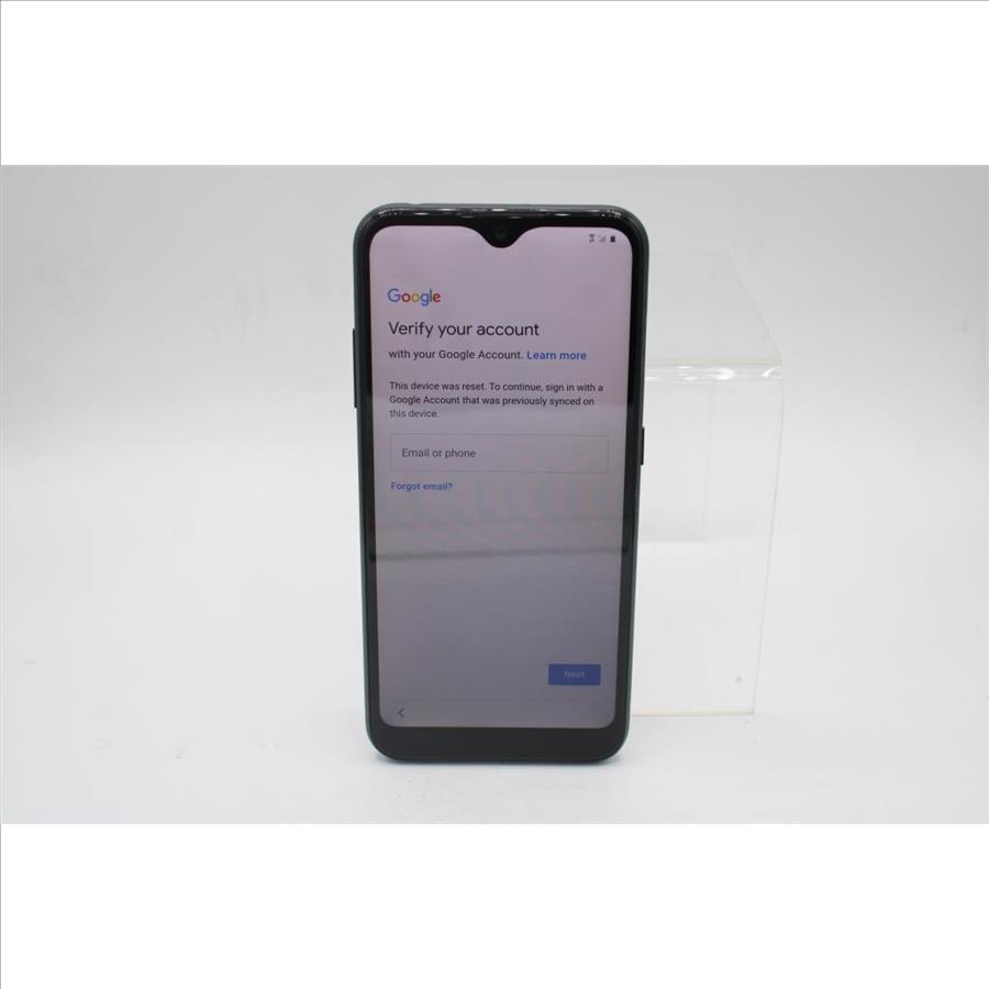Samsung Galaxy A01, 16GB, Unknown Carrier, Google Account Locked, Sold