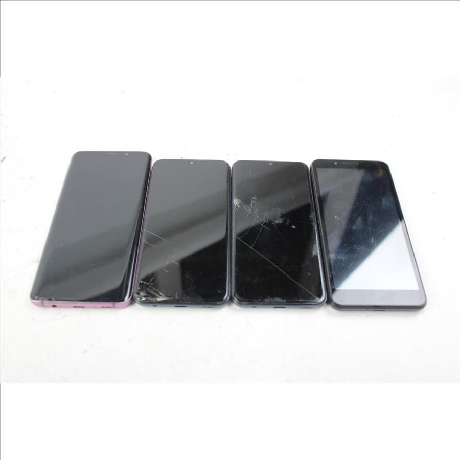 Samsung, Shuck Cell Phone Lot, 4 Pieces, Sold For Parts