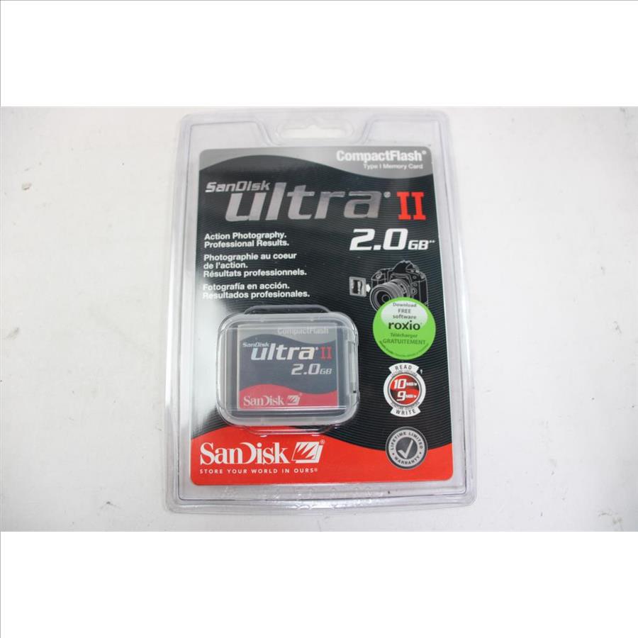 SanDisk Ultra !! 2.0GB Compact Flash Property Room