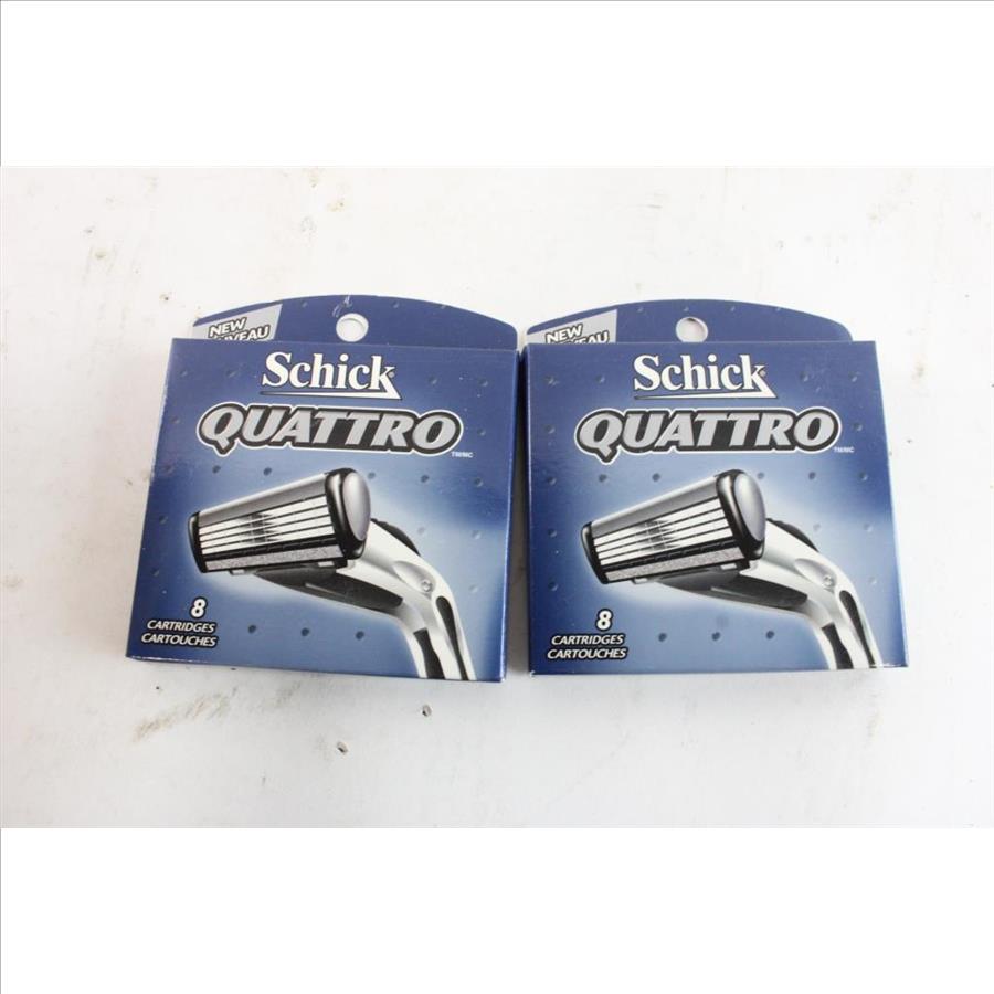 Schick Quattro Blades, 2 Pieces | Property Room