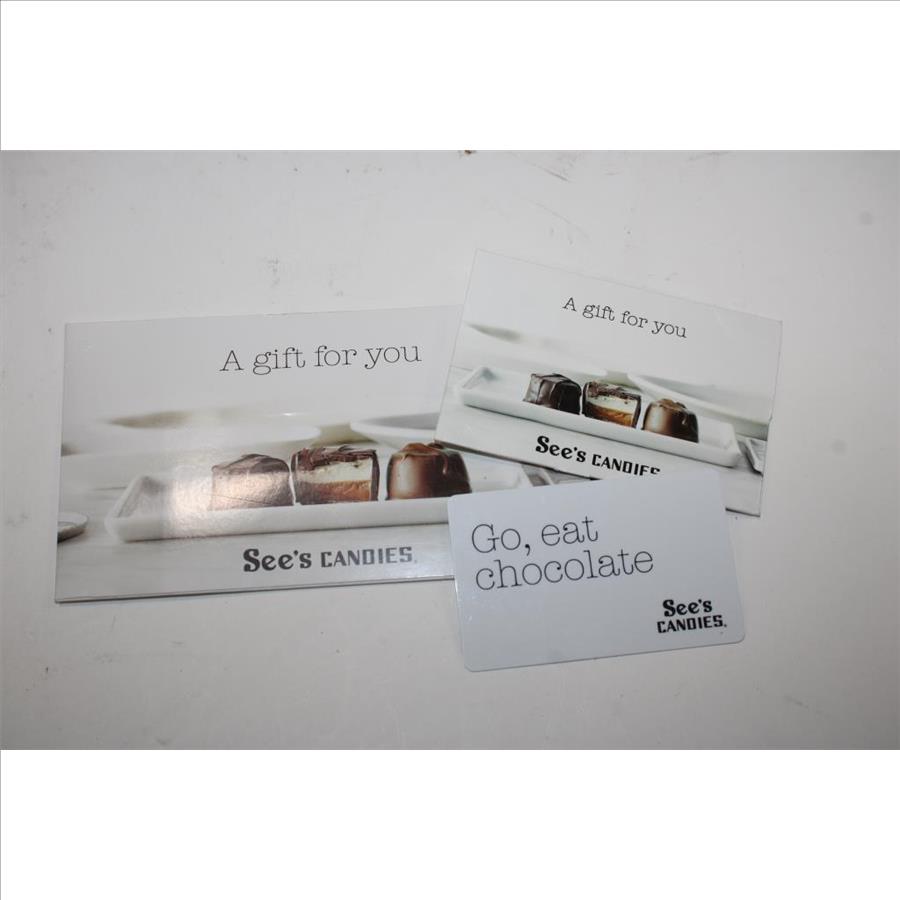 See Candies Gift Card And Certificates Property Room