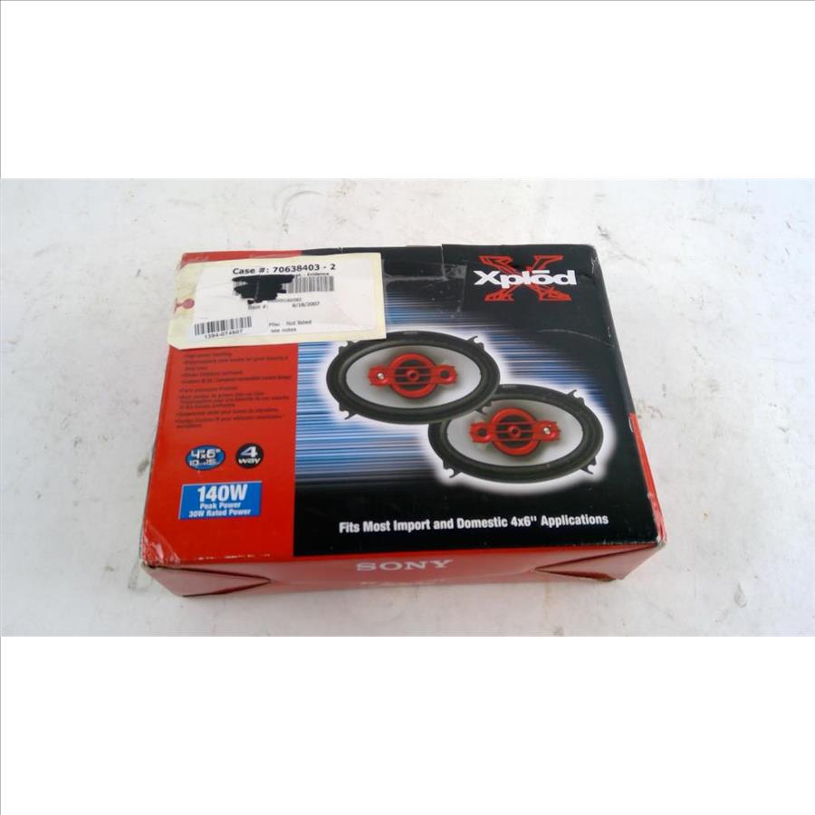 Sony Car Speakers