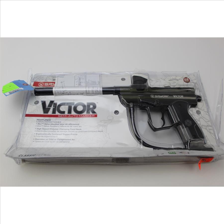 Spyder Victor Semiauto Marker Paintball Gun Property Room