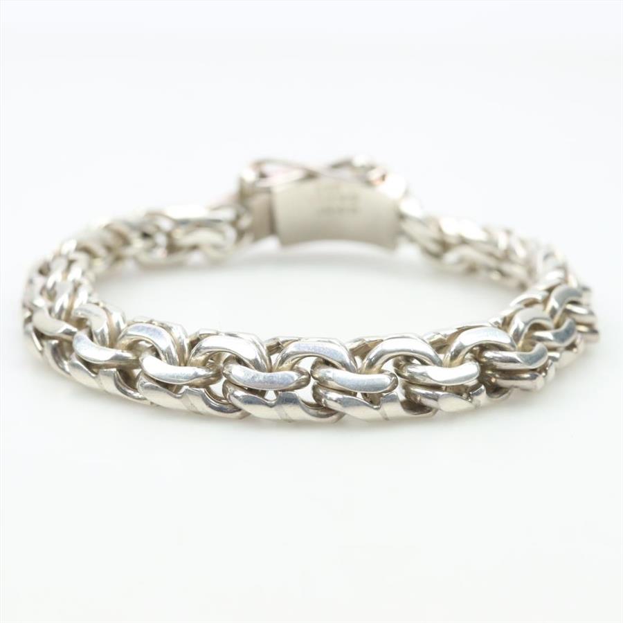 Sterling Silver Rope Bracelet Property Room