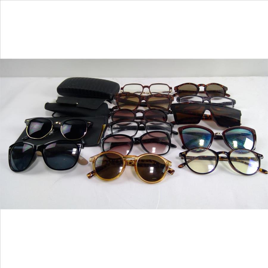 Sunglasses And Eyeglasses Bulk Lot, 15 Pieces Property Room