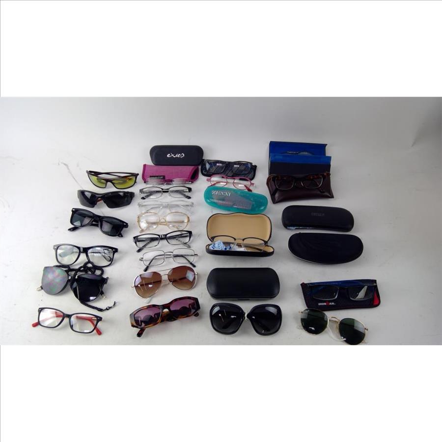Sunglasses And Eyeglasses Bulk Lot, 24+ Pieces Property Room
