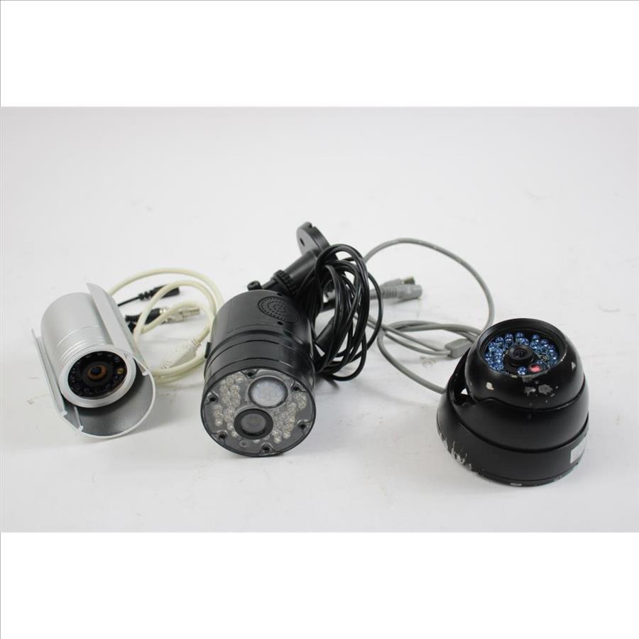 Surveillance Cameras And Wireless Surveillance System Receiver, 5