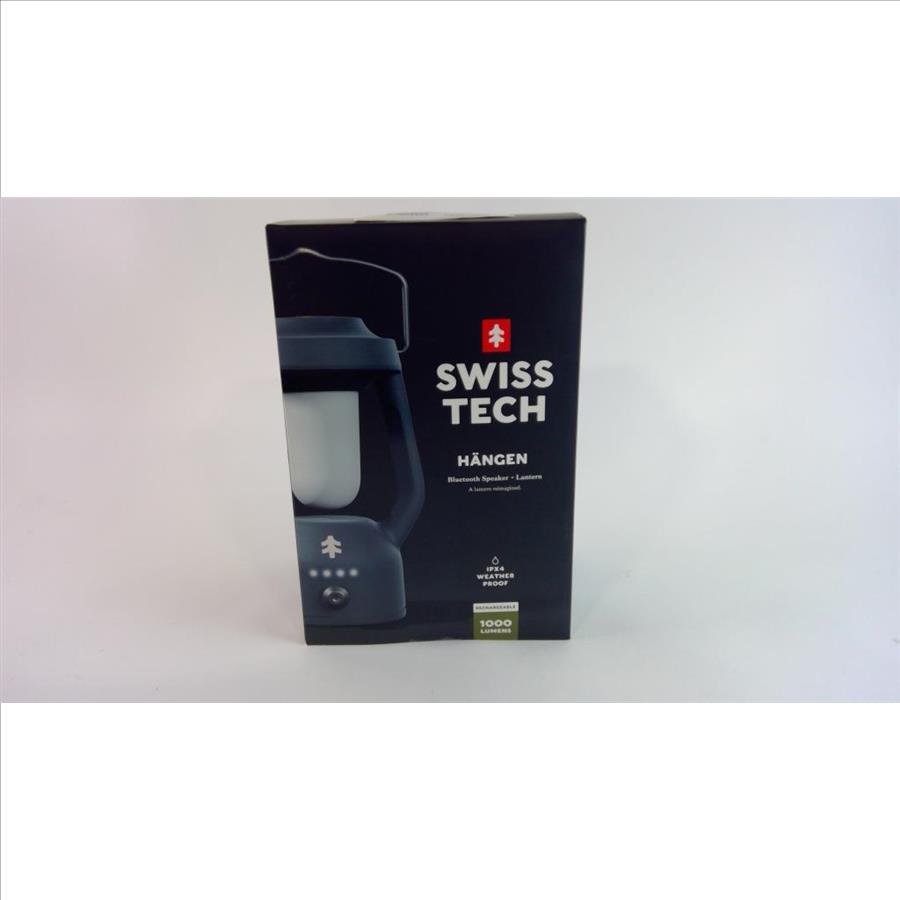 Swiss Tech Hangen Bluetooth Speaker + Lantern Property Room