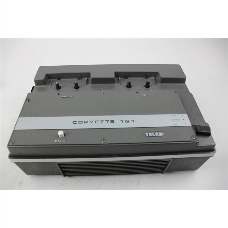 Telex Copyette Cassette Duplicator, Dymo Tapewriter, And More, 3 Pieces