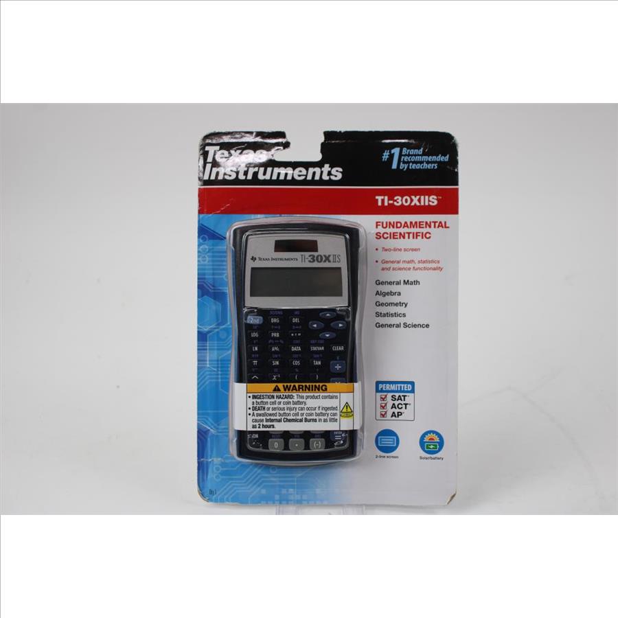 Texas Instruments, TI-30X Is