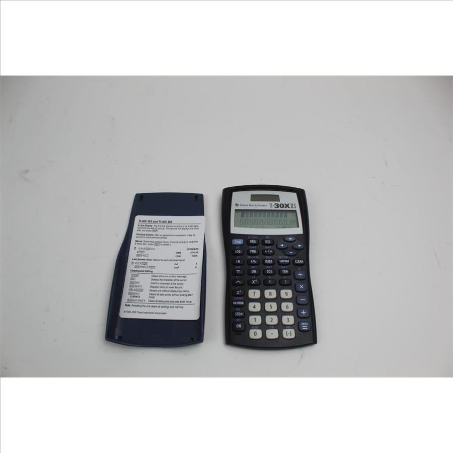 Texas Instruments TI30XIIS Scientific Calculator Property Room