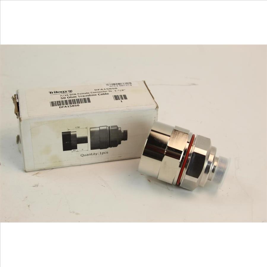 Trilogy Communications Inc 7/16 Din Female Connector For 1-5/8