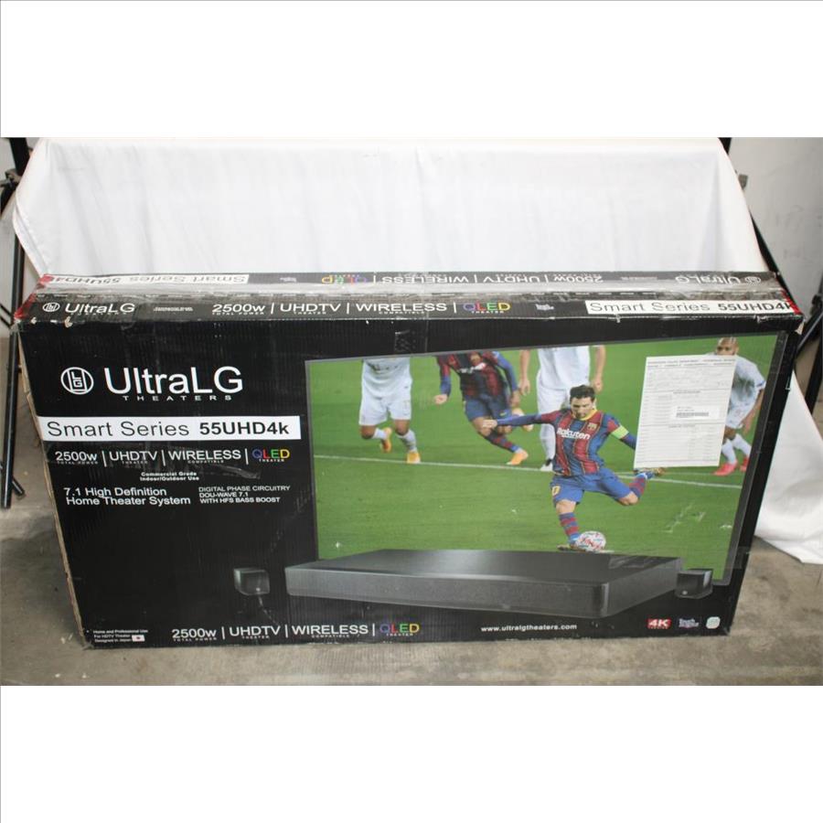 Ultra LG Smart Series 55UHD4K 7.1 High Definition Home Theater System