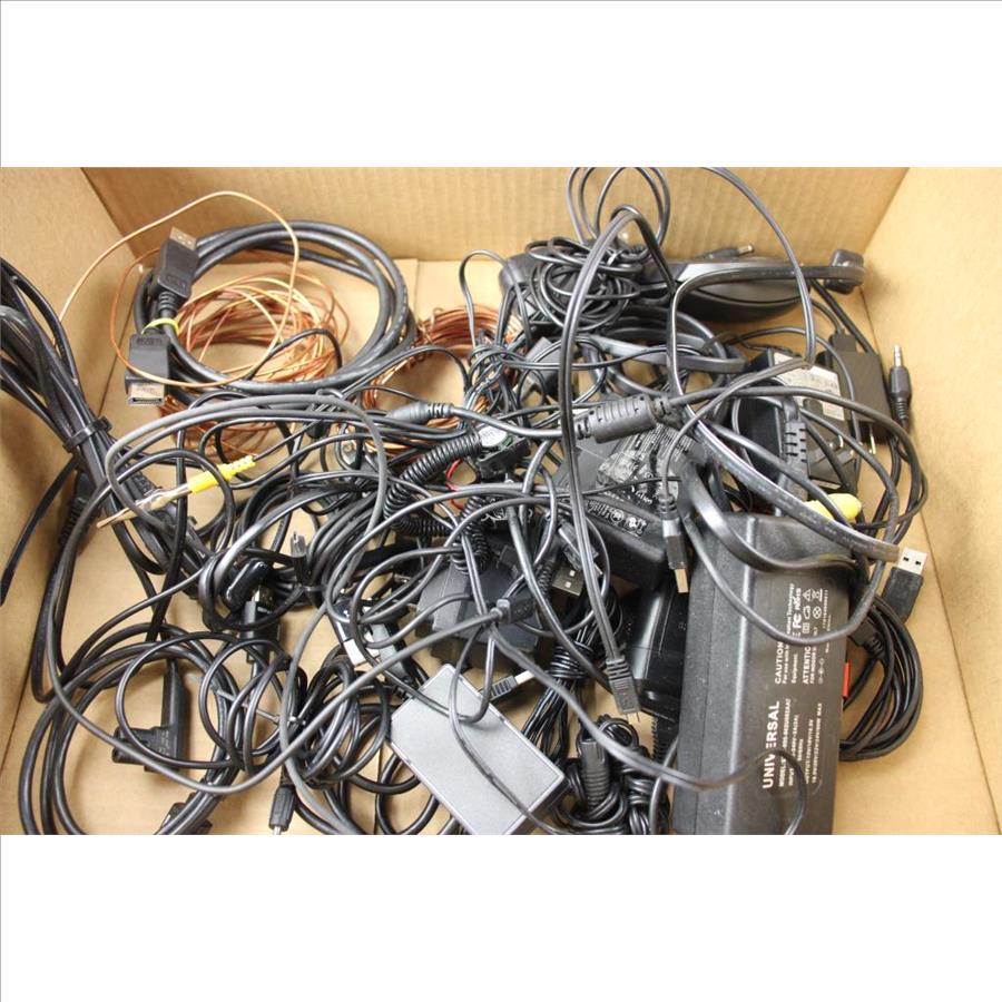 Universal ST-A-090-002U002AAT AC Adapter, 500 FT Power Limited Circuit Cable, Dell Wired Mouse 05NT8R, And More