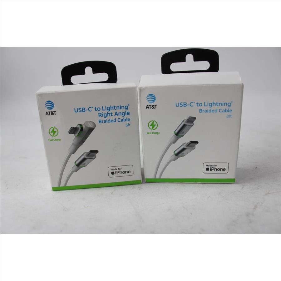 USB-C Braided Cable, 45w PD Power Adapter, 4 Pieces
