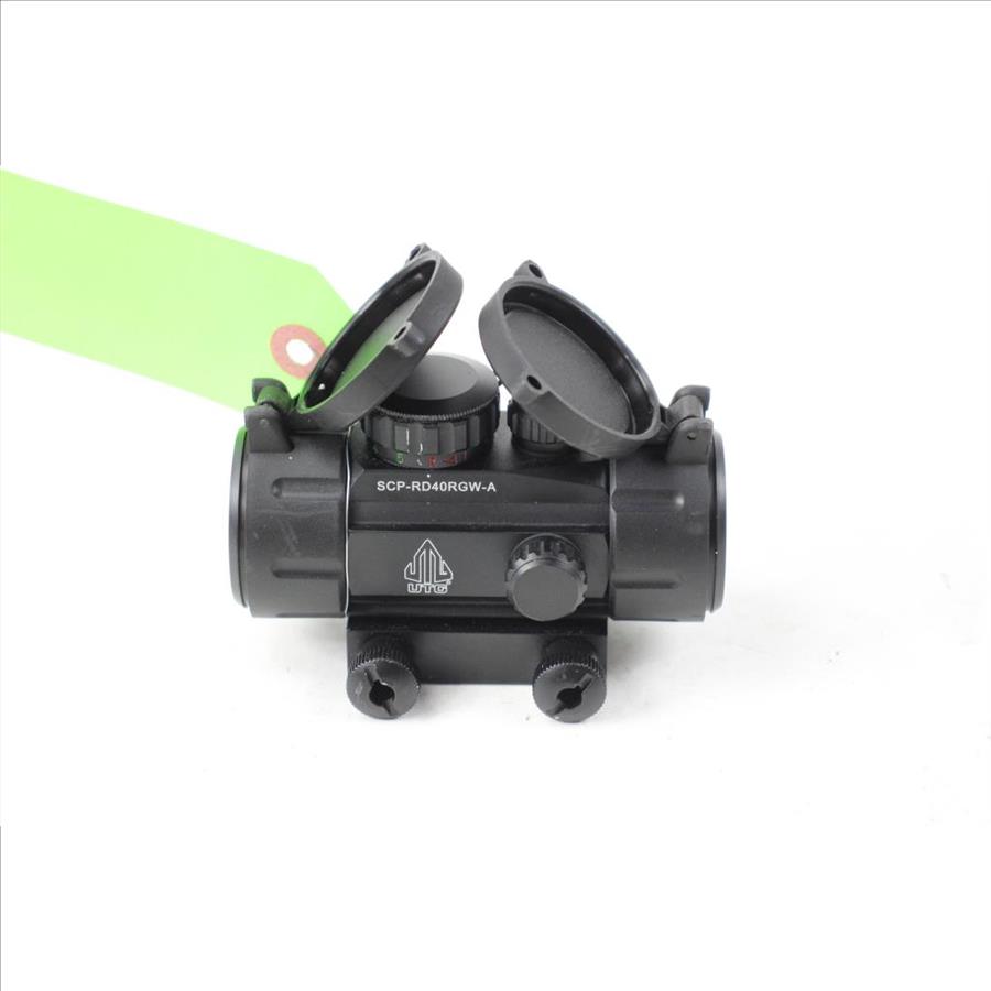 UTG 3.8" ITA Red/Green CQB Dot Sight With Integral Mount , Black