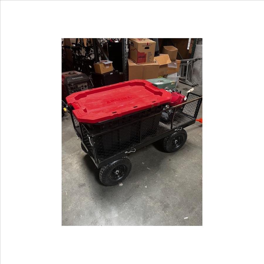Utility Cart With Honda GX 35 Motor And More
