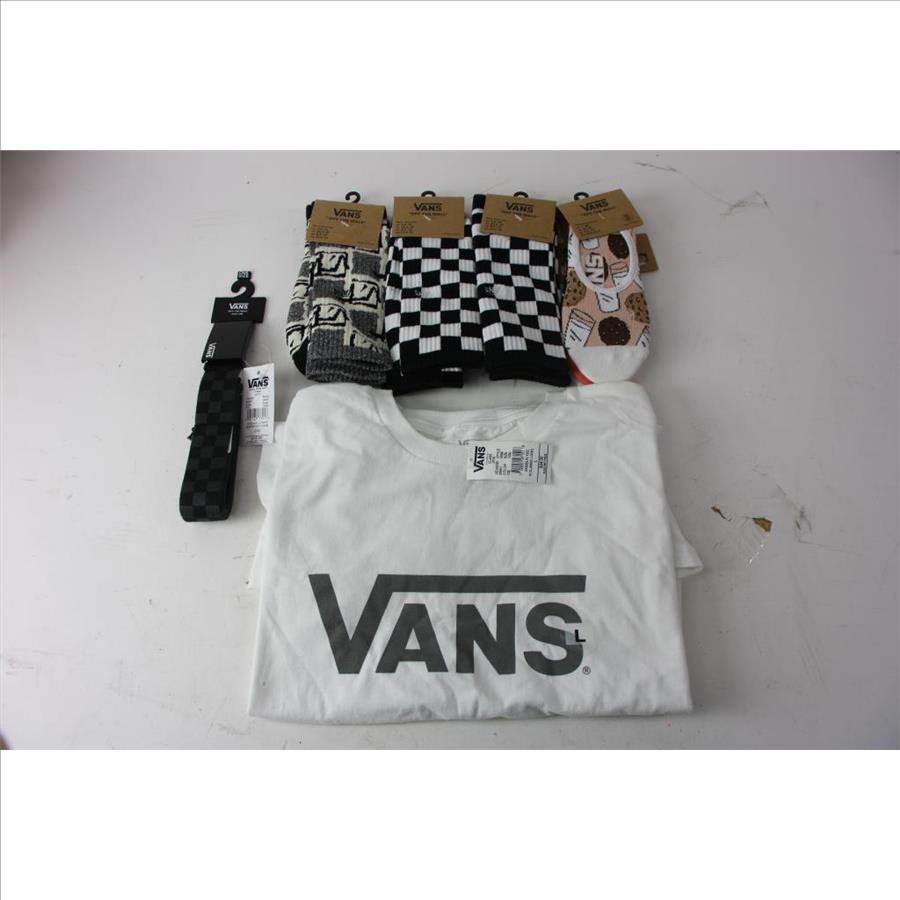 Vans Clothing Lot, 6 Pieces Property Room