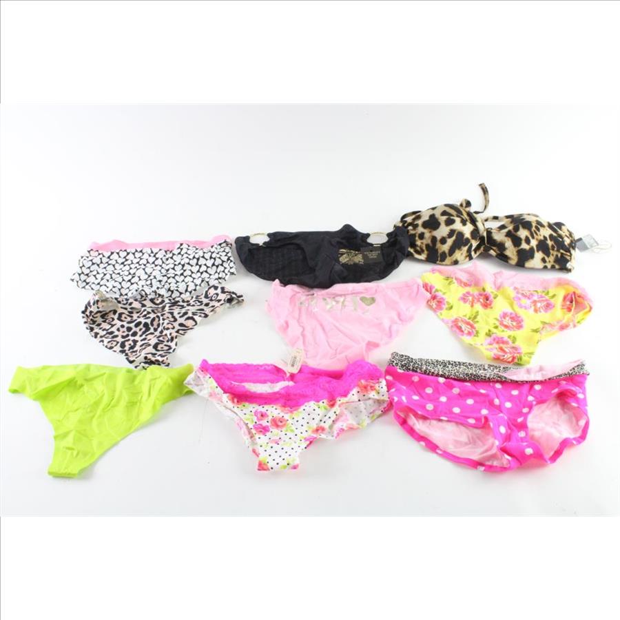 Victoria's Secret Underwear Size Large And More, 9 Pieces Property Room