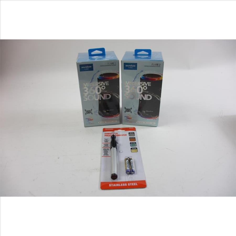 Warrior Cordless Micro Engraver, Soundcore Immersive 360 Sound