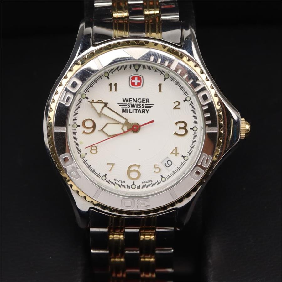 Wenger Swiss Military Two Tone Watch Property Room