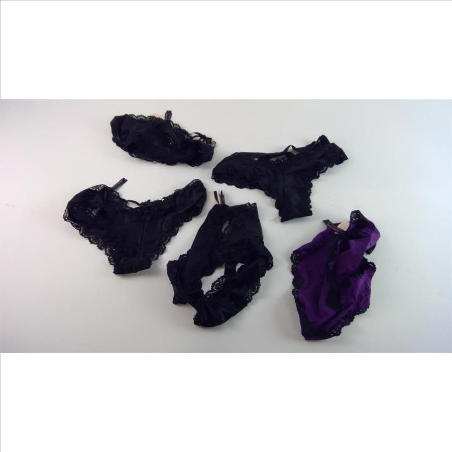 Womens Victoria Secret Underwear, 5 Pieces Property Room
