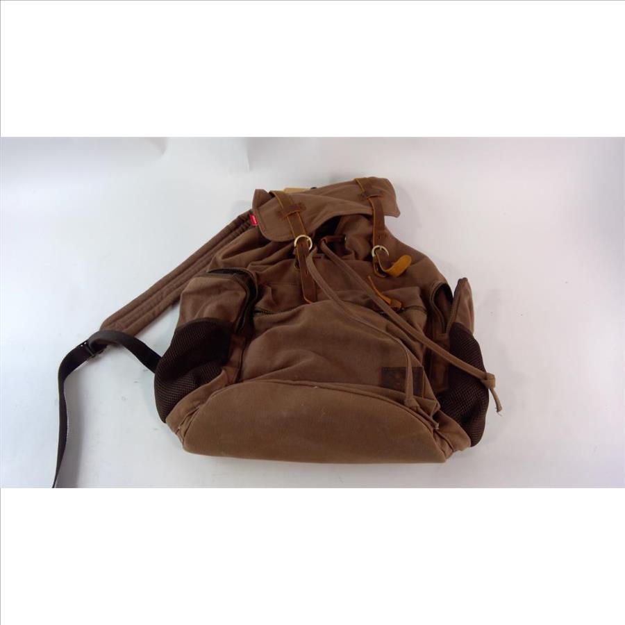 Wowbox Canvas Leather Backpack | Property Room