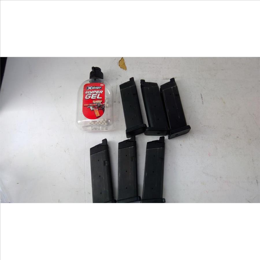Zuru Xshot Hyper Gel Bbs, Gun Magazines, 7+ Pieces Property Room