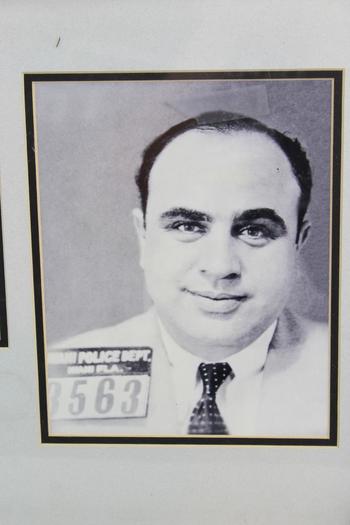 Al &ldquo;Scarface&rdquo; Capone Crime Boss Picture Frame | Property Room