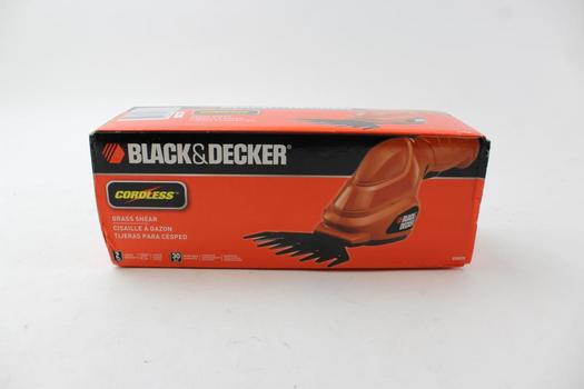 Black & Decker GSN30 3.6 Volt 4 Inch Cordless Grass Shears | Property Room