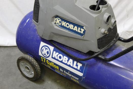 Kobalt 17 Gallon Air Compressor Property Room