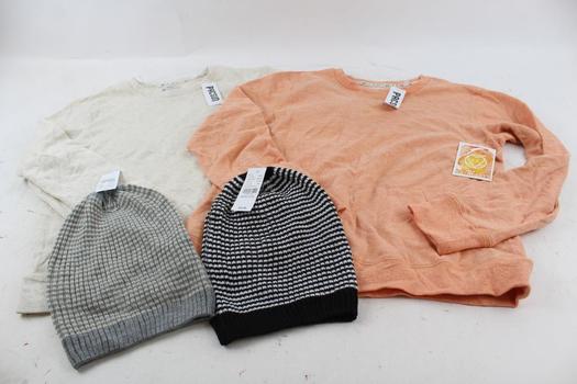 LA Hearts Sweaters, PacSun Beanies, 4 Pieces